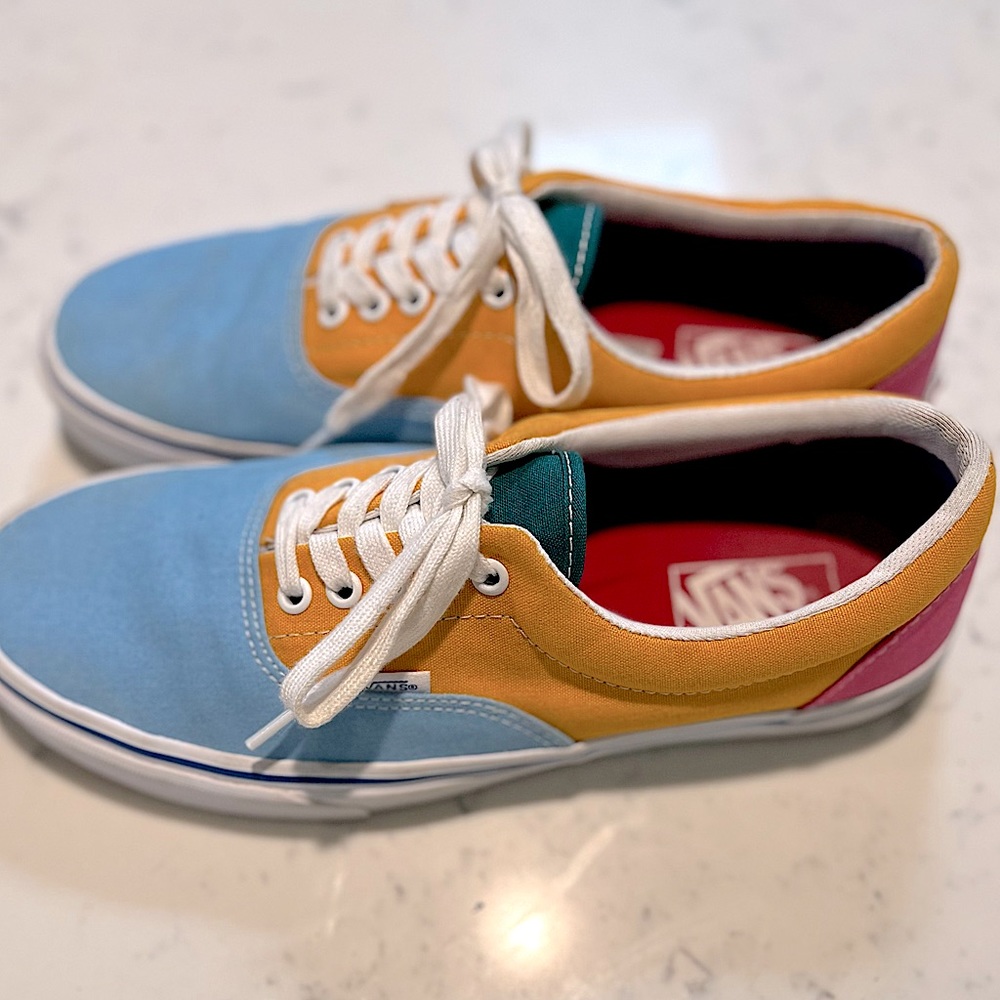 Vans Authentic Color Block sneakers | mens 9.5 | womens 11
